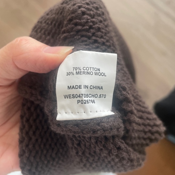 Dissh Roy Choc Oversized Longline Knit Jumper - Picture 7 of 12